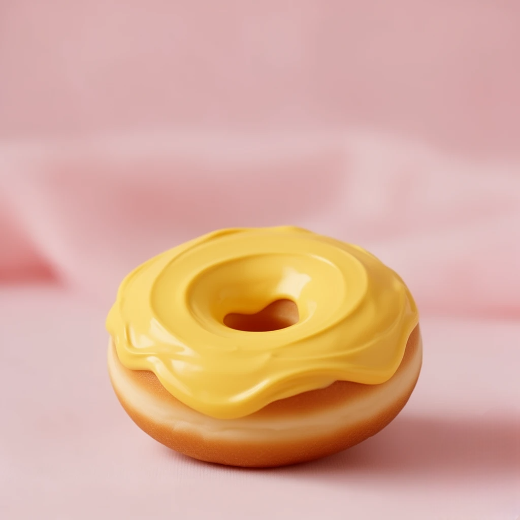 Gele donut