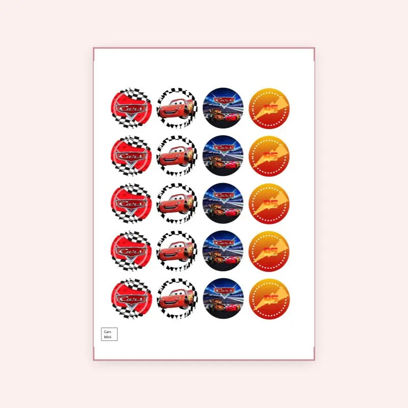 Theme cupcakes
