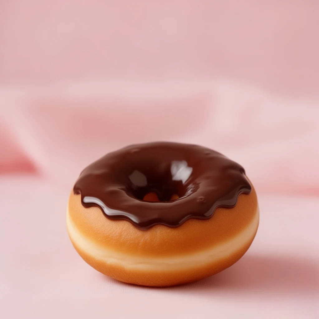 Chocolade donut