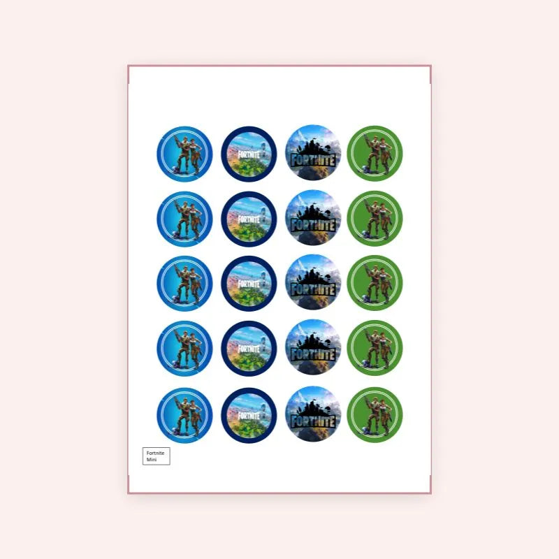 Theme cupcakes