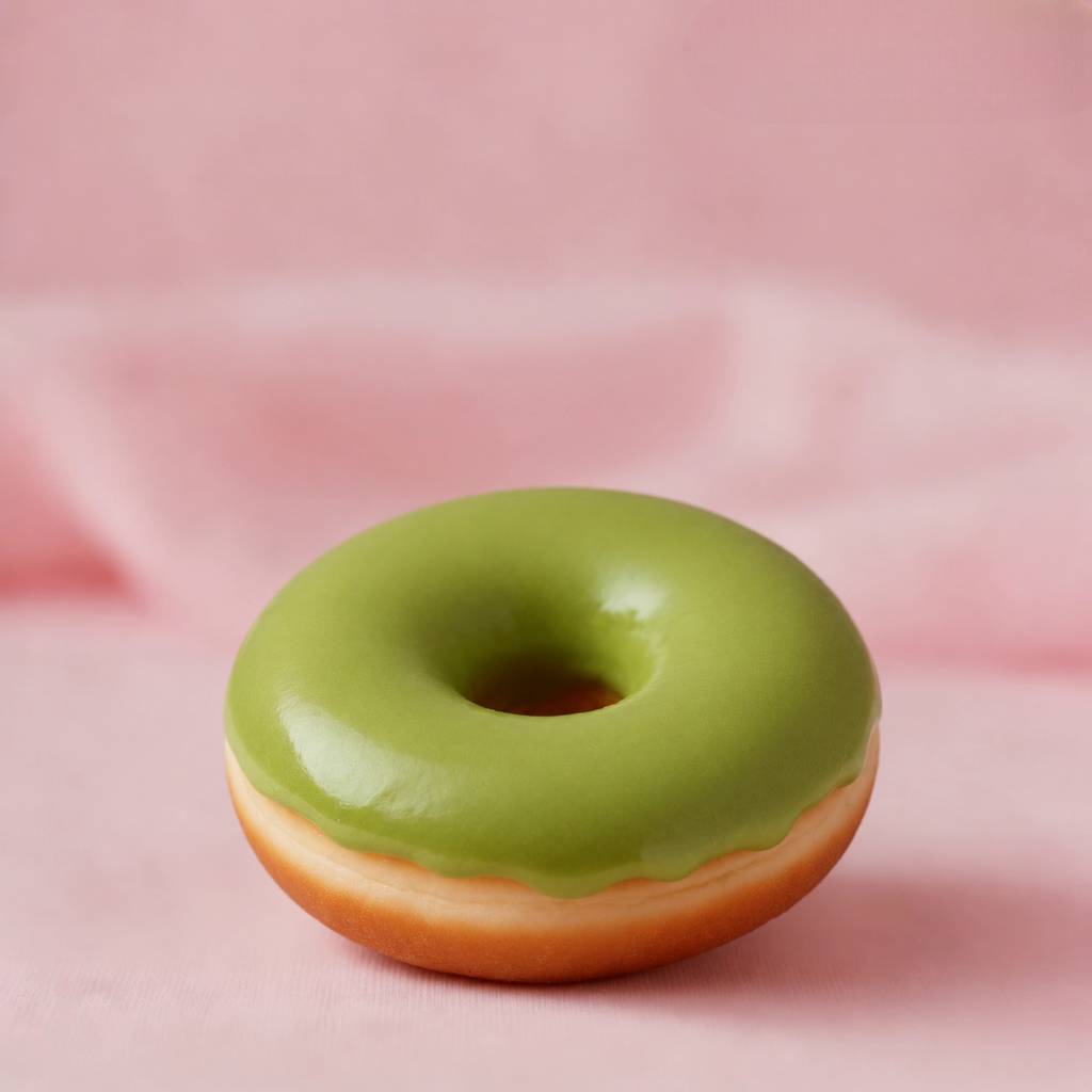 Groene donut