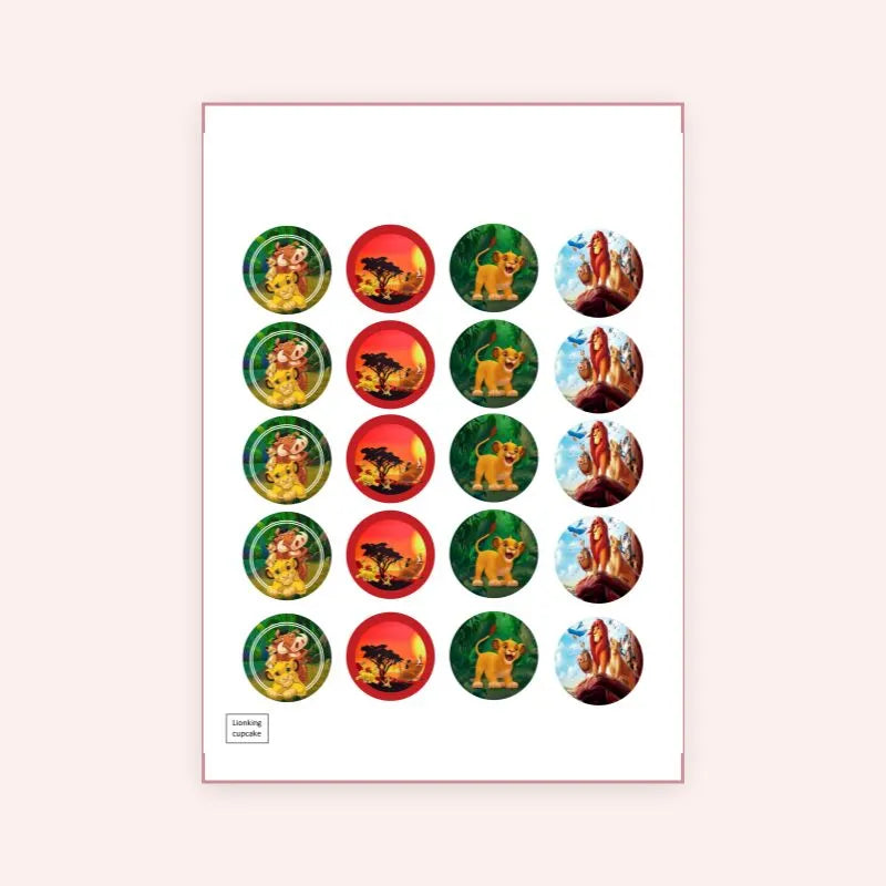 Theme cupcakes