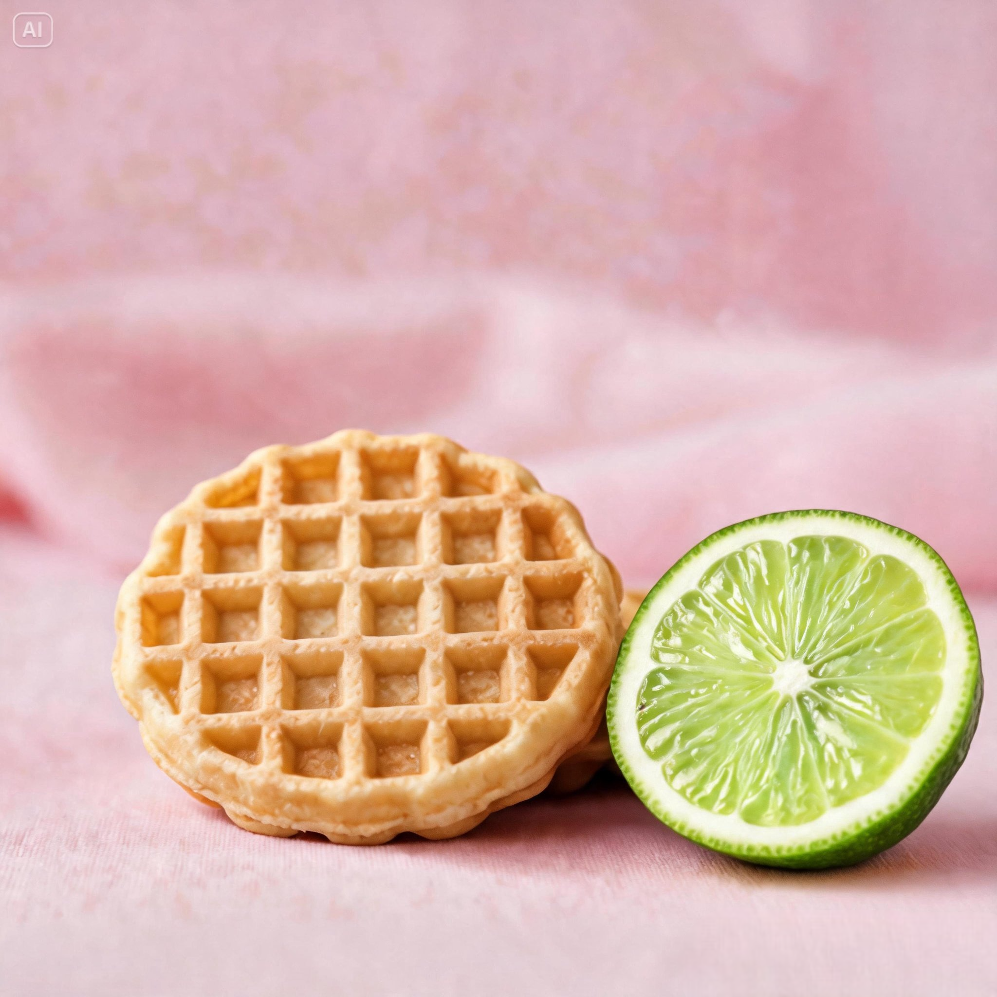 Lemoen wafel