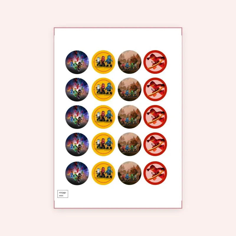 Theme cupcakes