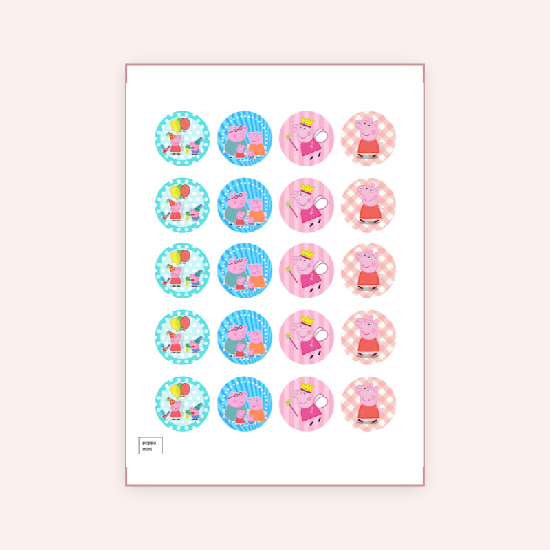 Theme cupcakes