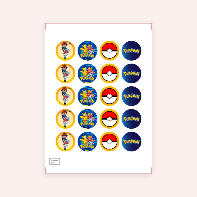 Theme cupcakes