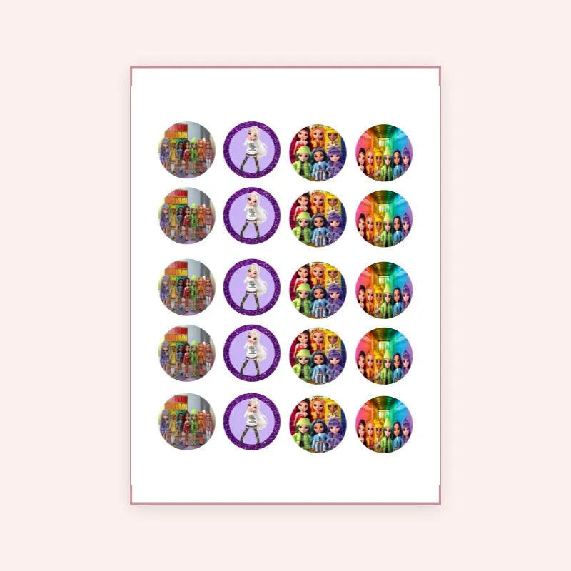 Theme cupcakes